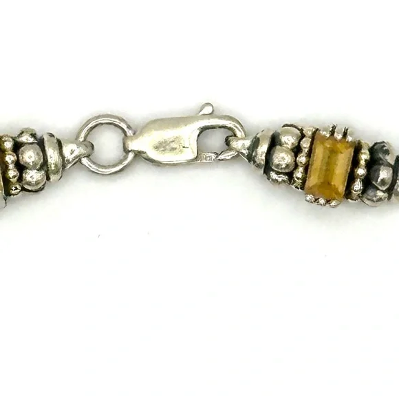 Lagos Caviar Silver Citrine Bracelet - Picture 2 of 7
